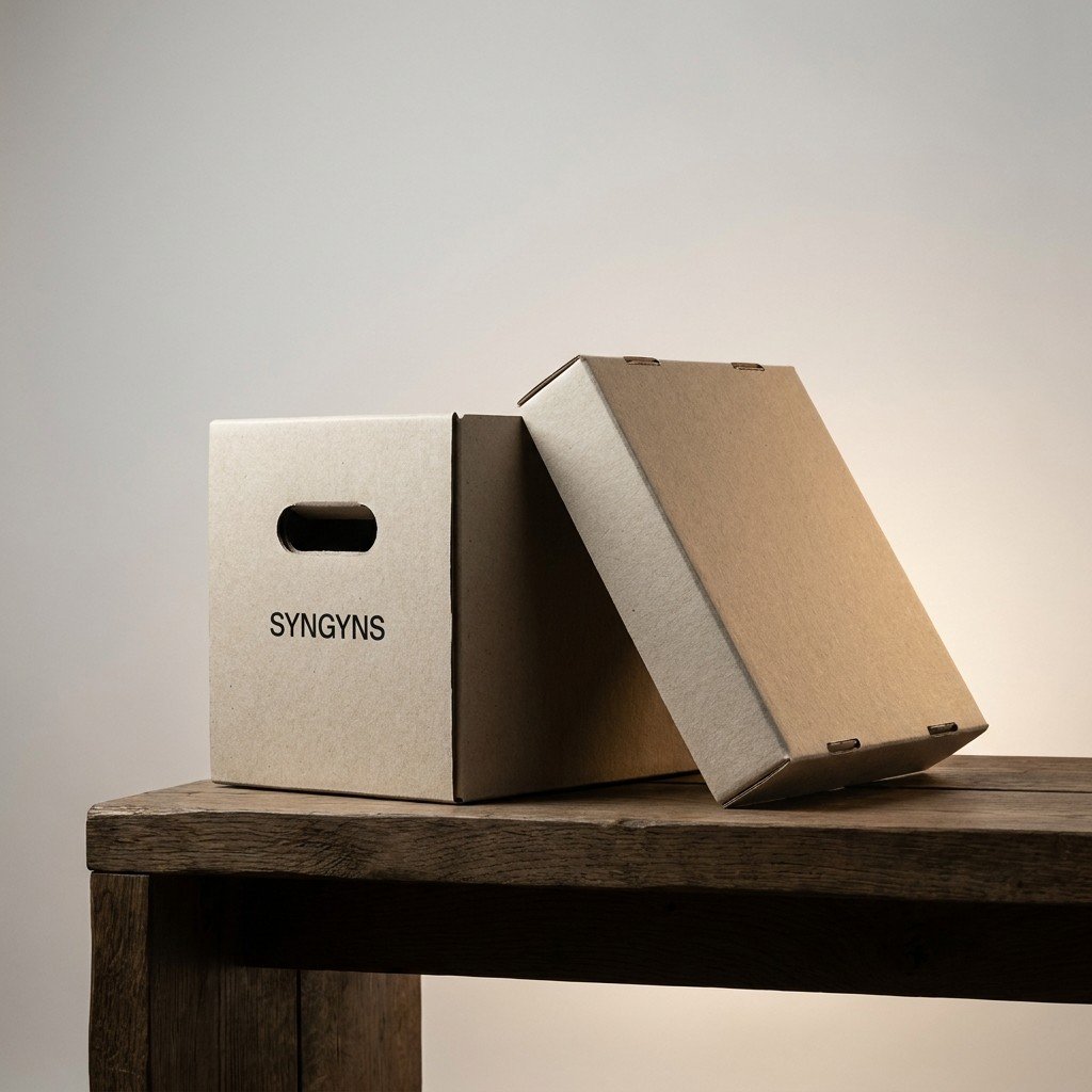 Record Storage Carton, Buffered — Pack of 5 — Syngyns