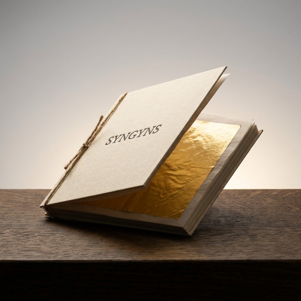 Loose Gold Leaf, 23 ct — Book of 25 — Syngyns