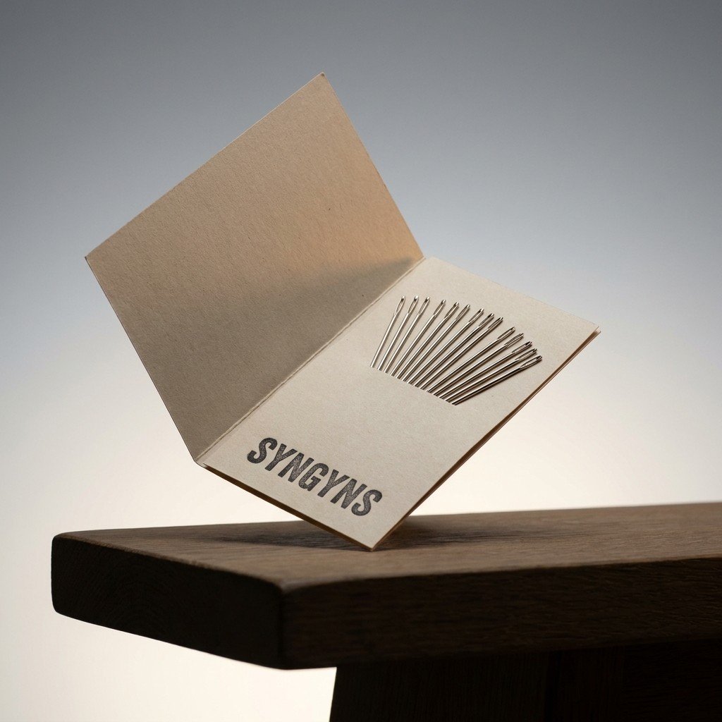 Bookbinding Needles, Blunt — Pack of 25 — Syngyns