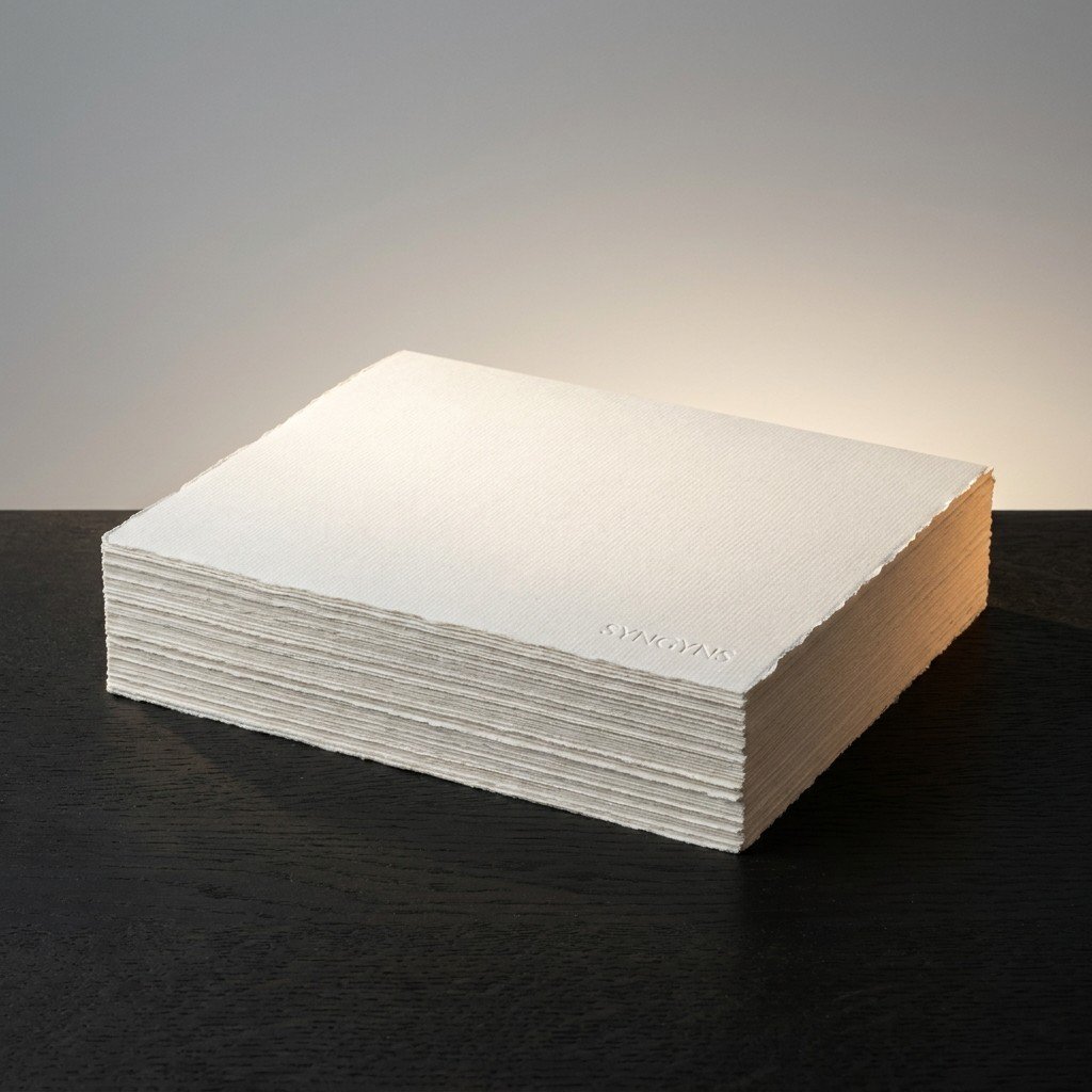 Mould-Made Endpaper, Laid — 25 Sheets — Syngyns