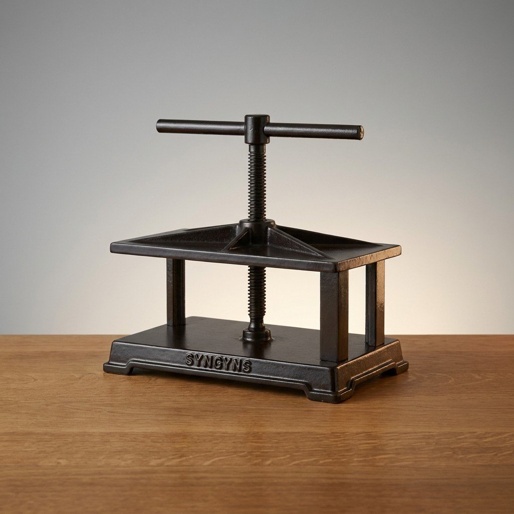 Nipping Press, Cast Iron, 10 × 15 in Platen — Syngyns