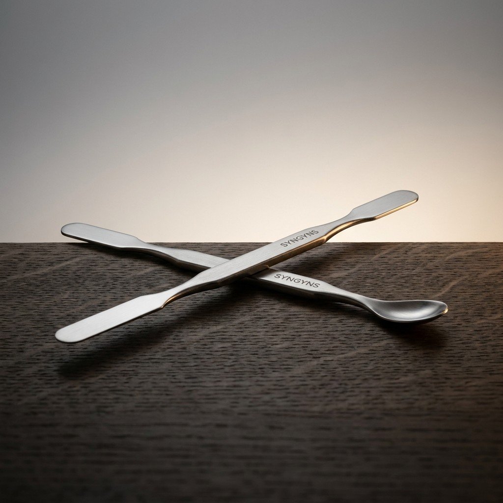 Micro-Spatula, Stainless — Pair — Syngyns