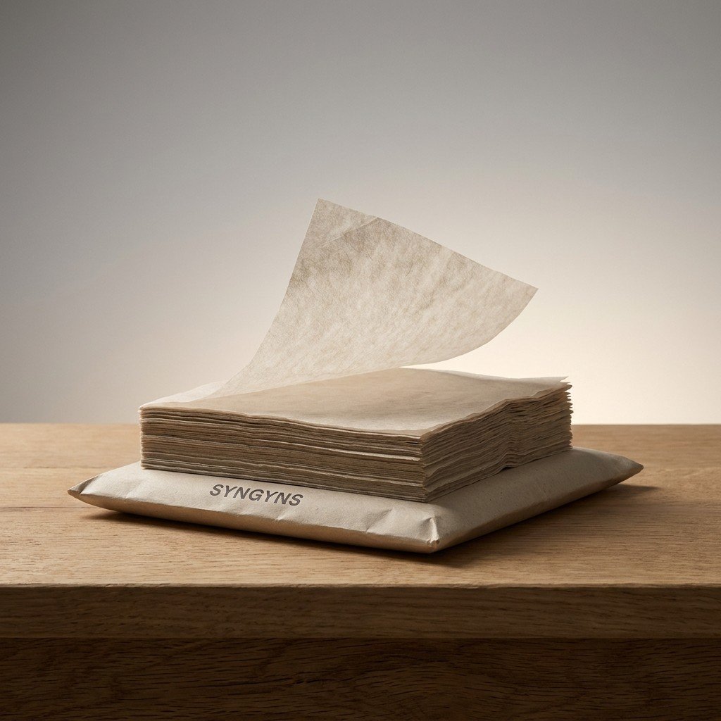 Interleaving Tissue, Unbuffered — 100 Sheets — Syngyns
